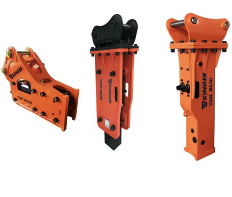 Excavator concrete hydraulic rock hammer breaker