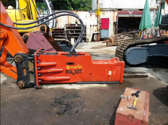 Hot Selling Good Quality Track Loader Silenced Hydraulic Breaker for ExcavatorPHX-165T