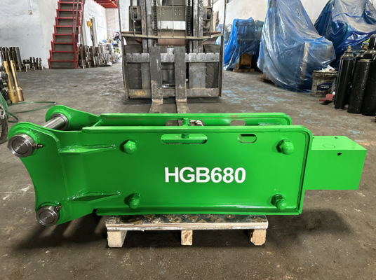 HGB680 Rock Broken Hydraulic Breaker Hammer Excavator Demolition Hammer