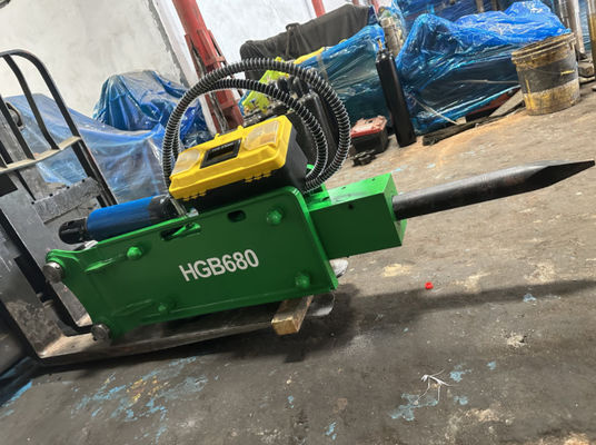 HGB680 Rock Broken Hydraulic Breaker Hammer Excavator Demolition Hammer