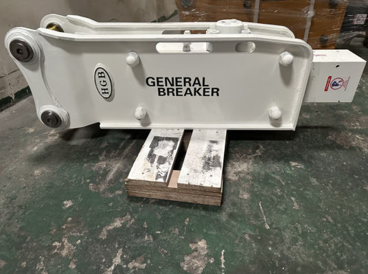 White High Performance Hydraulic Crusher Hammer For Excavators