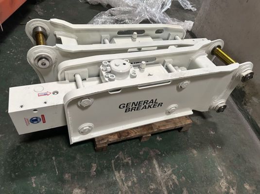 White High Performance Hydraulic Crusher Hammer For Excavators