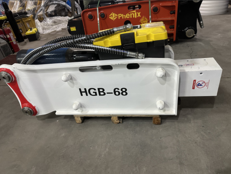 Demolition Hammer Construction Excavator Hydraulic Rock Breaker HGB-68
