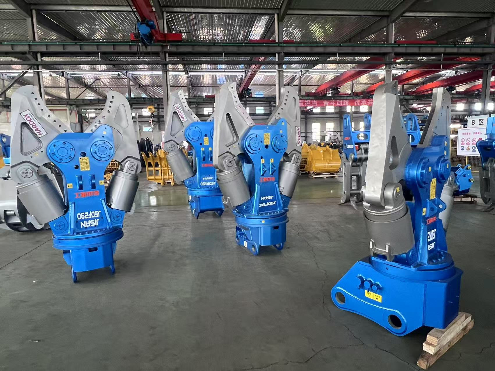 Demolition Shears Steel Scrap Hydraulic Metal Shears For Cutting Iron Material