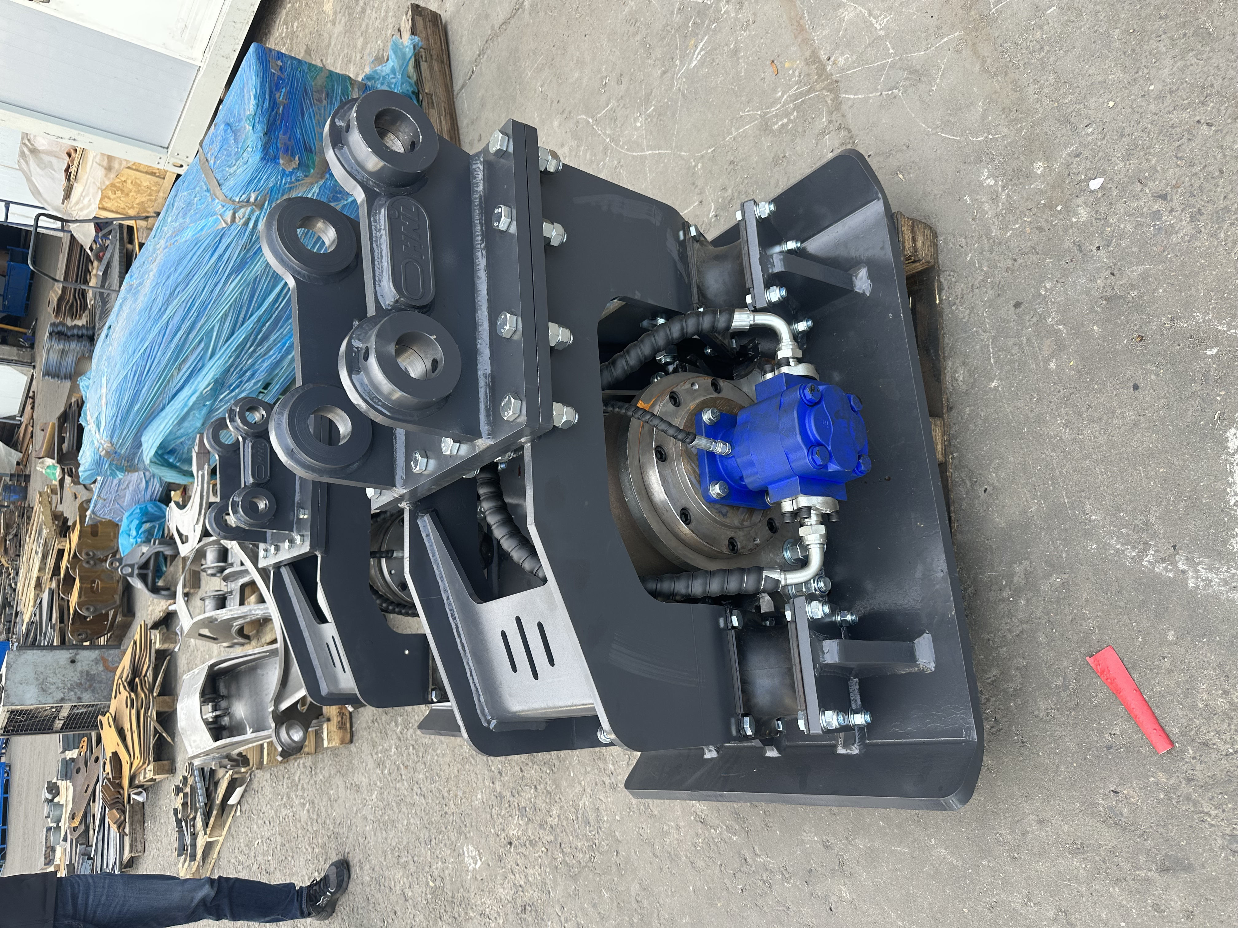 Hydraulic Vibrating Excavator Plate Compactors Vibrator Attachment Ms03